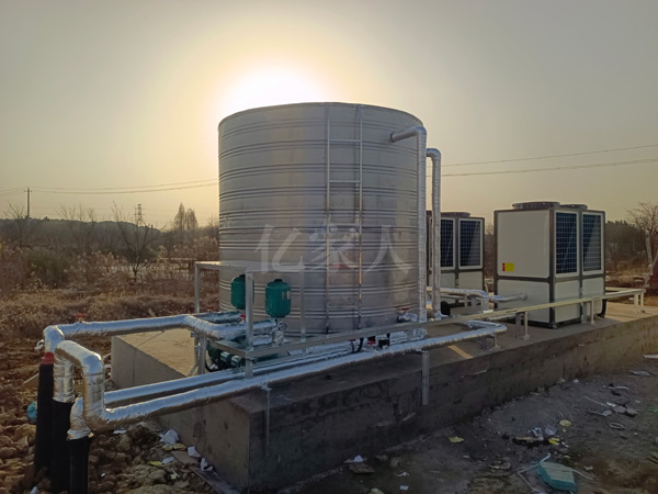混凝土养护站热泵加热系统