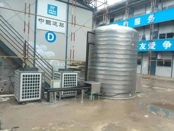 中建一局南京项目部热水工程