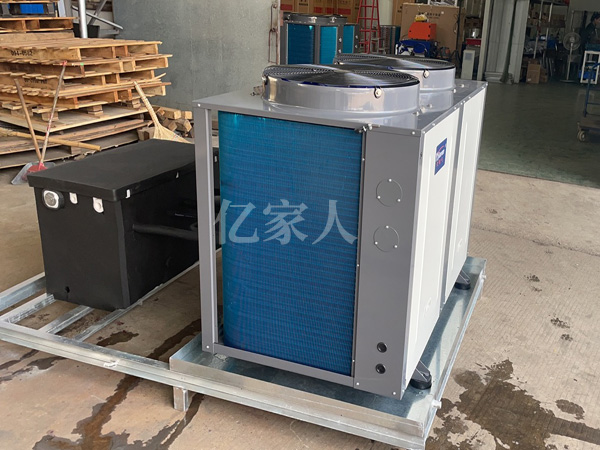空气能热泵机组应用在半导体清洗超纯水工艺中