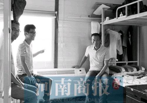 郑州一民工宿舍用“空气能”24小时送冷气，比空调还好用！