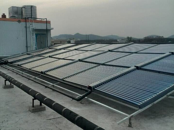 南京视野员工宿舍空气能热水工程系统竣工