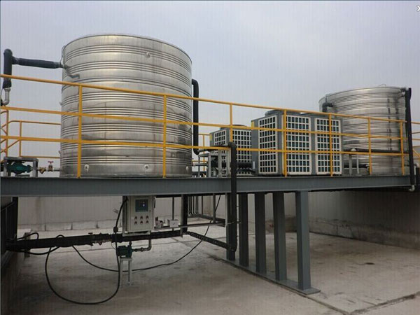 南京迈达员工浴室空气能热水工程完工