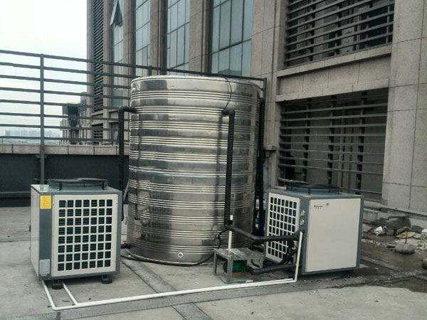 无锡动岚健身俱乐部空气源热泵热水工程