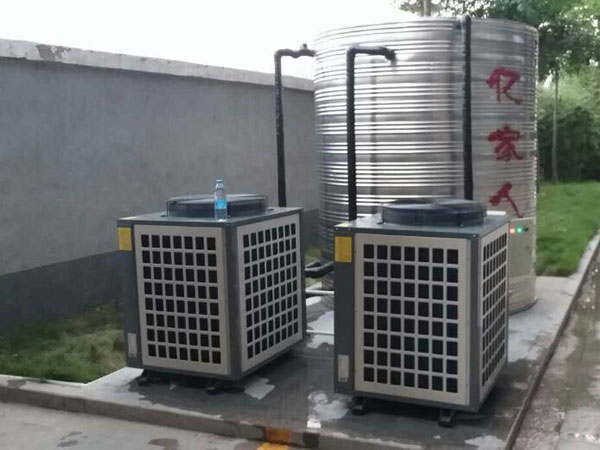 徐州八方钢结构空气源热水器工程圆满完工