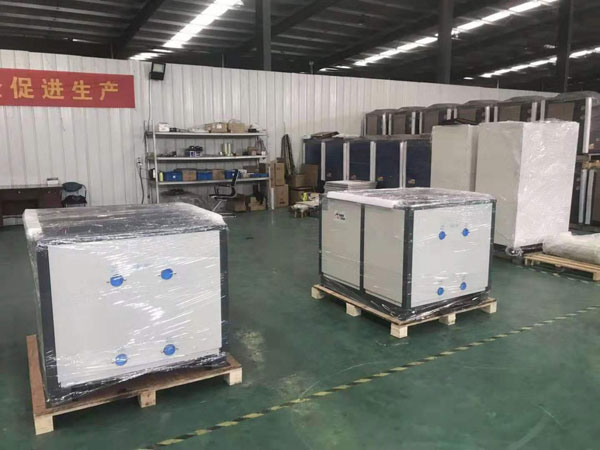 亿家人为印染厂提供高温热水及余热回收系统