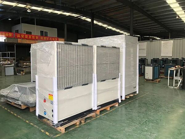 空气能热泵冷风机应用在山西某食品厂车间降温