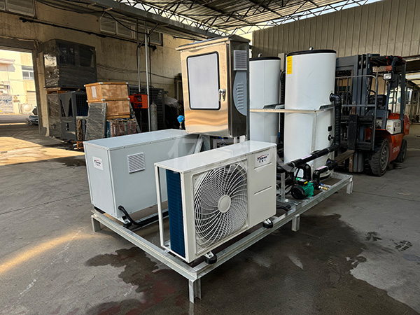 分体式复叠高温热泵系统的组成