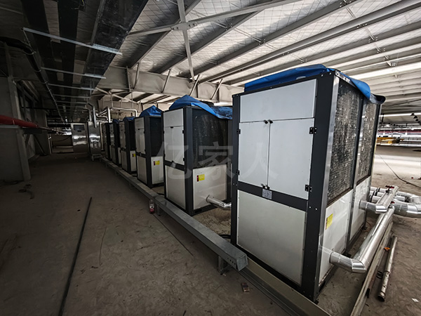 不锈钢清洗线加热选空气源高温热泵又节能又省心