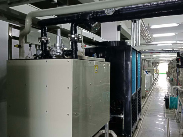 亿家人空气源热泵氟系统应用在电镀槽加热中