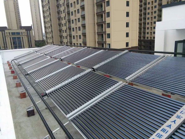 苏州木渎幼儿园太阳能热水系统完美竣工