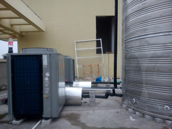 连云港风信子酒店空气能热泵热水器工程