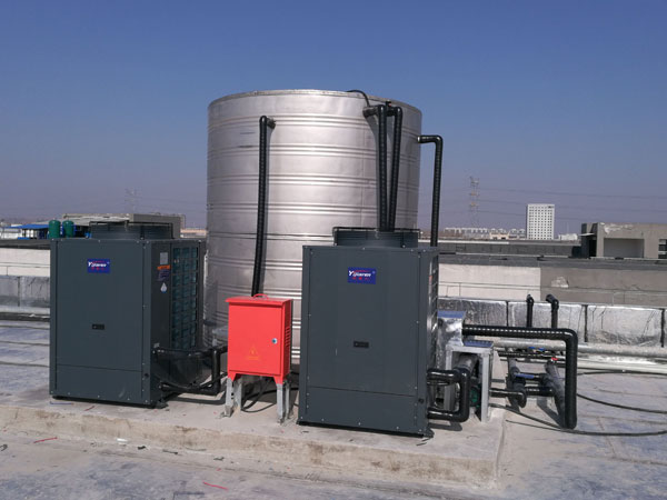 宿迁洋河创意空气能商用热水器工程圆满竣工