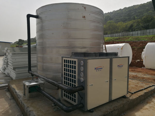 中泰建安苏州工地空气能热泵热水工程